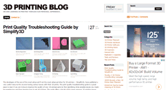 Desktop Screenshot of 3dprinting-blog.com